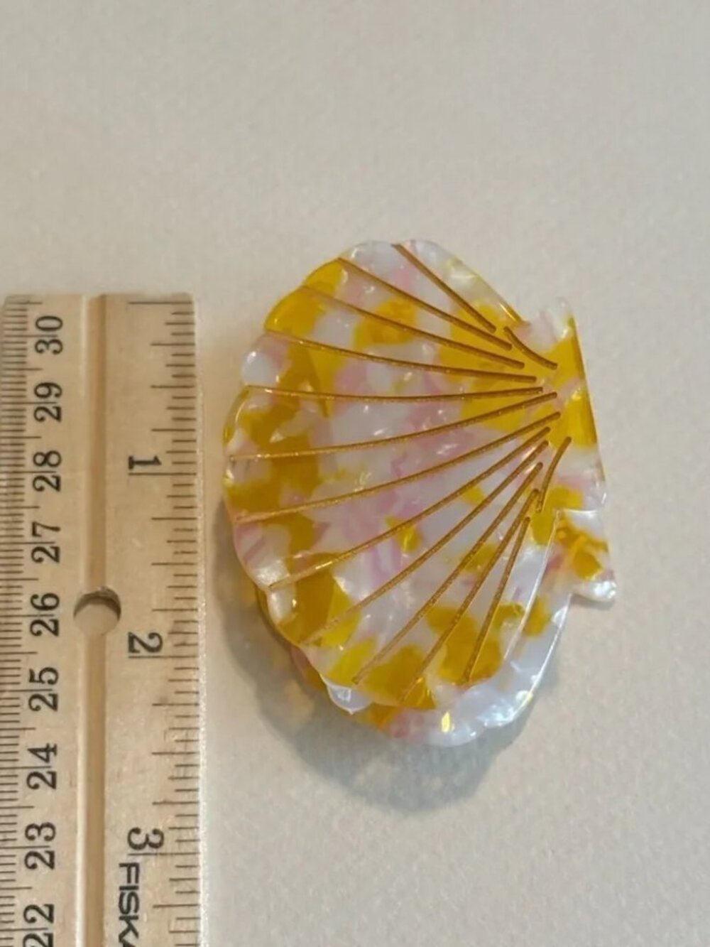 Shell ShapedHair Clip1557 - Picture 4 of 4